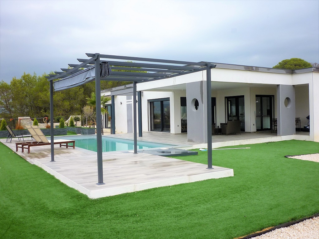 vente Superbe villa moderne de plain pied style Californien en ... vente Superbe villa moderne de plain pied style Californien en ...