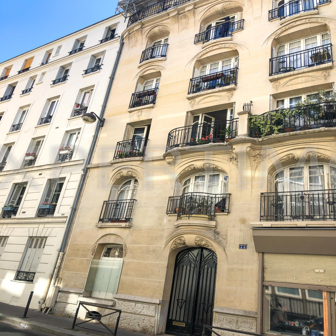vente T2 de 34 m2 a rénover, 2ème étage rue Boileau 75016 PARIS