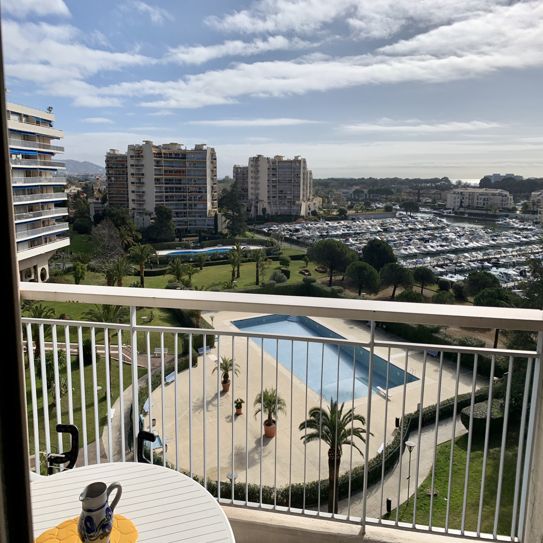 vente EXCLUSIVITE MANDELIEU CANNES MARINA RARE Vue CANNES MARINA