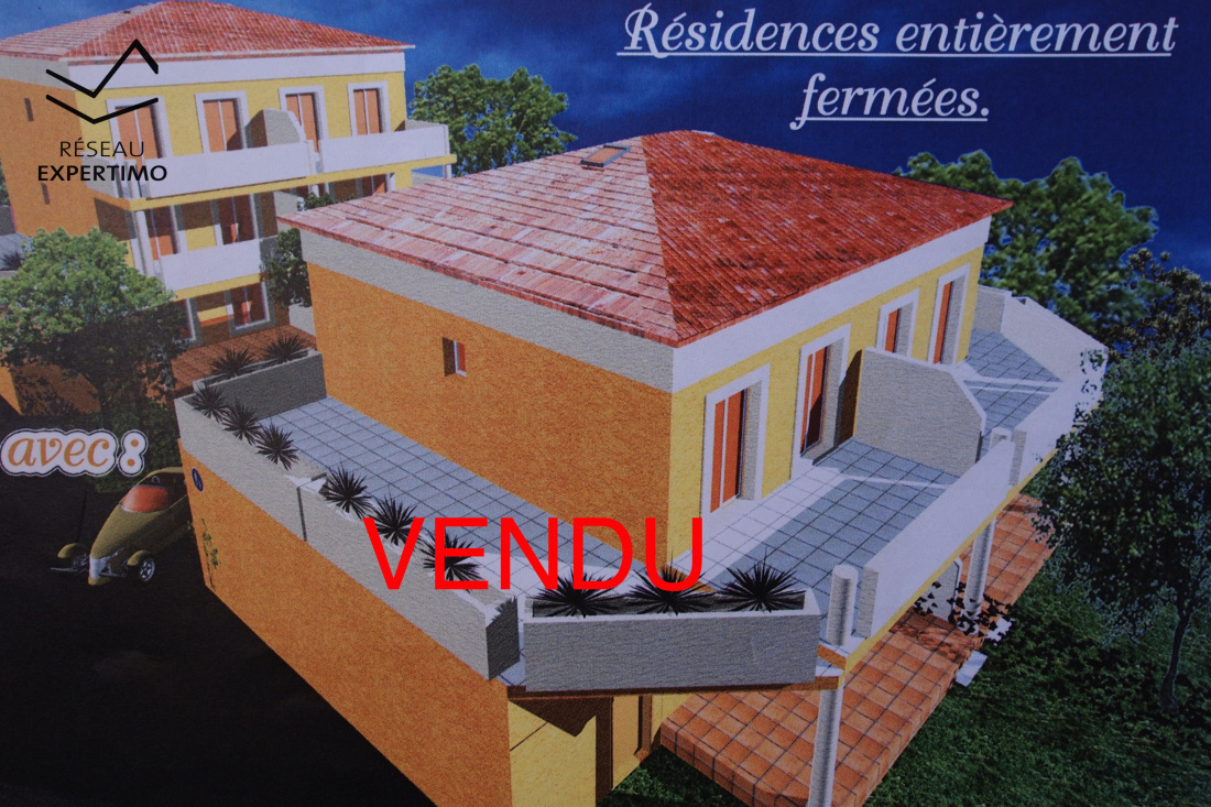 Vente Appartement 62m² 3 Pièces à Marignane (13700) - Réseau Expertimo