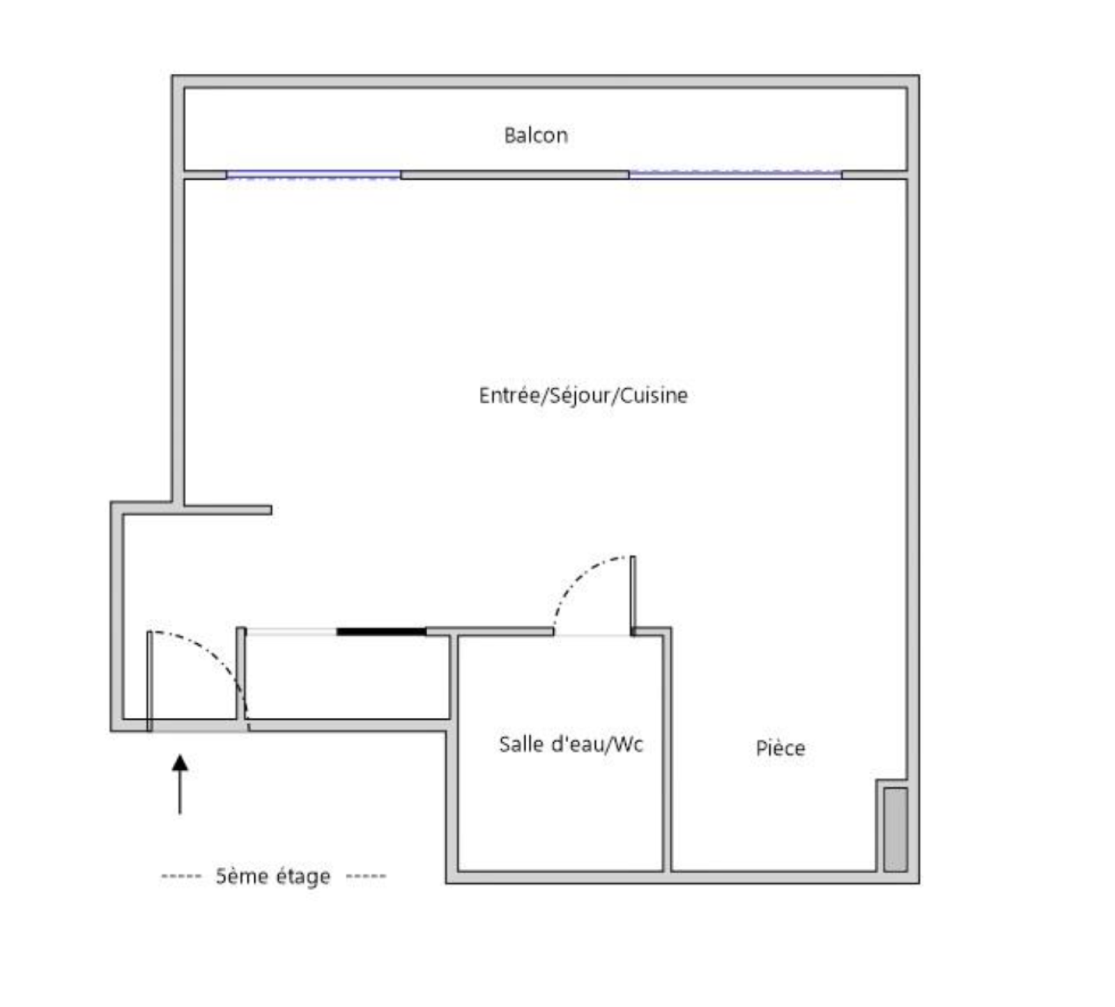 Appartement 1 pièce 32 m² · à Paris · 31,7 m² · 320 000 €