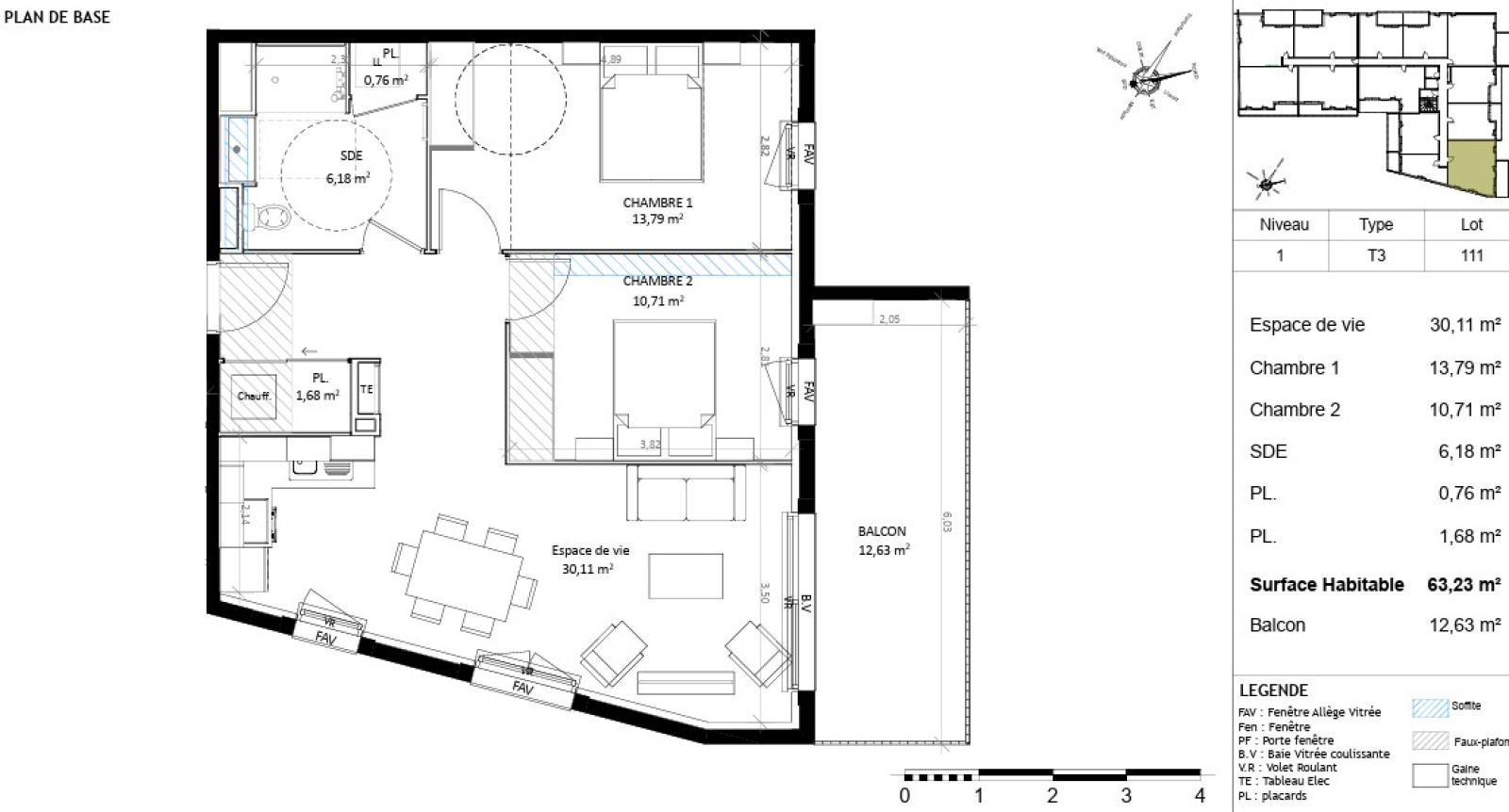 Appartement 3 pièces 63 m² · à Argelès-sur-Mer · 63,2 m² · 247 000 €