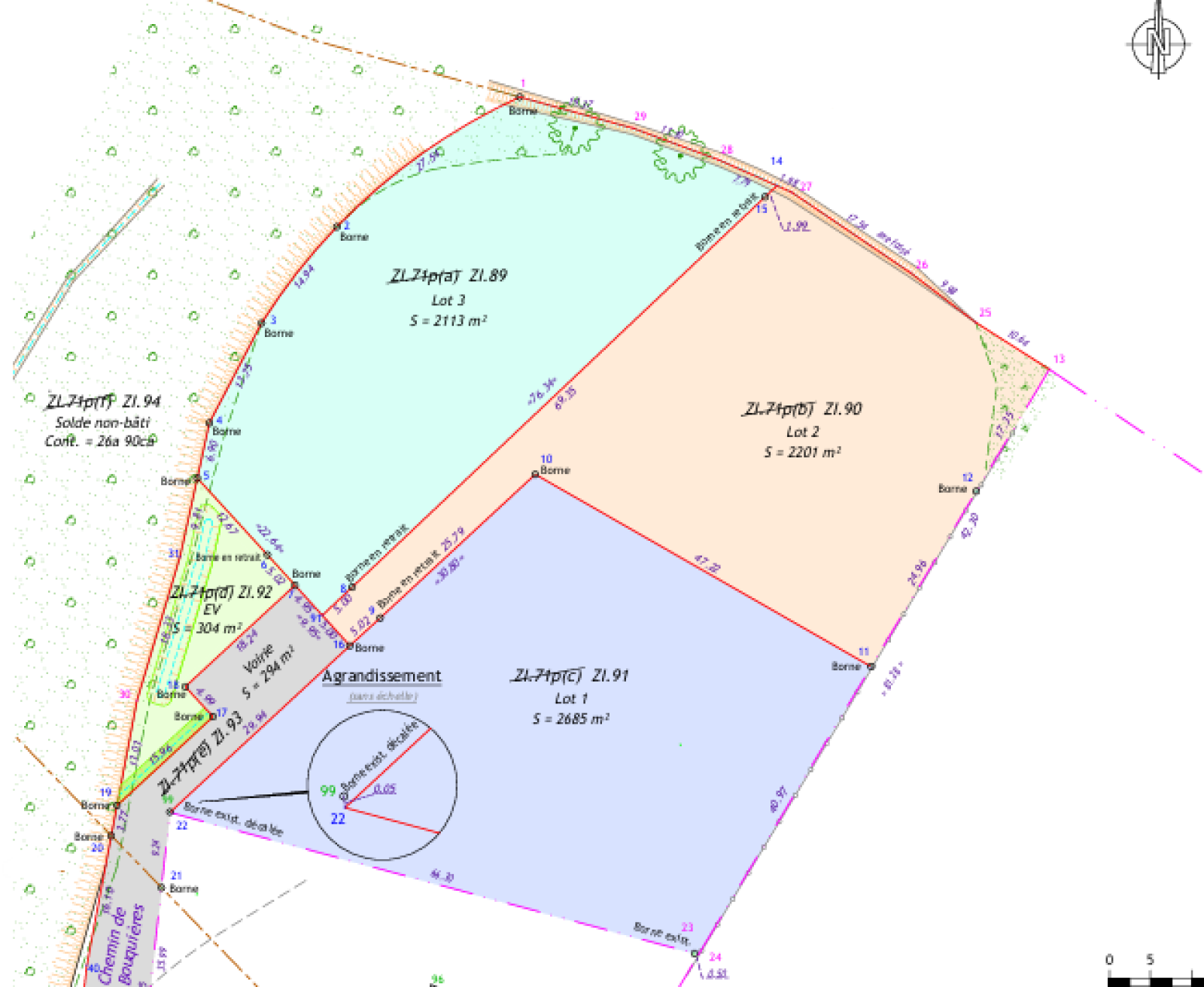Terrain 2201 m² · à Belcastel · 109 000 €