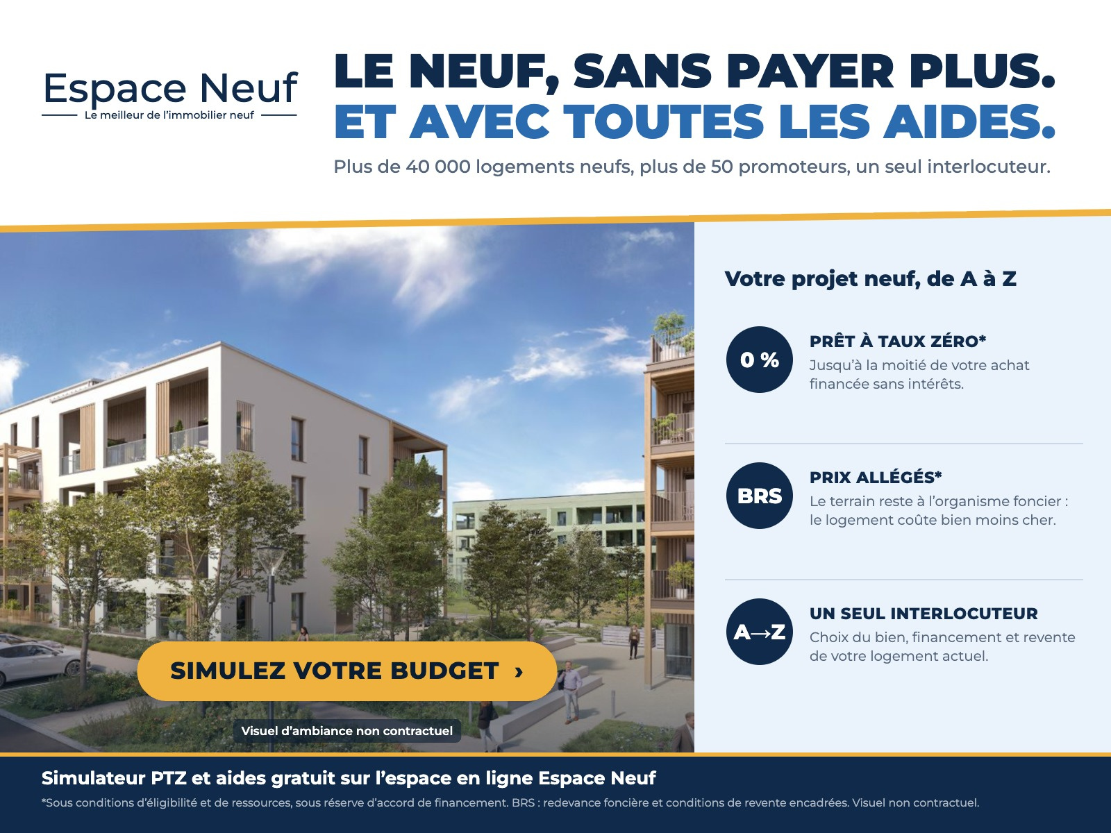 Appartement 2 pièces 48 m² · à Vezin-le-Coquet · 48 m² · 163 000 €