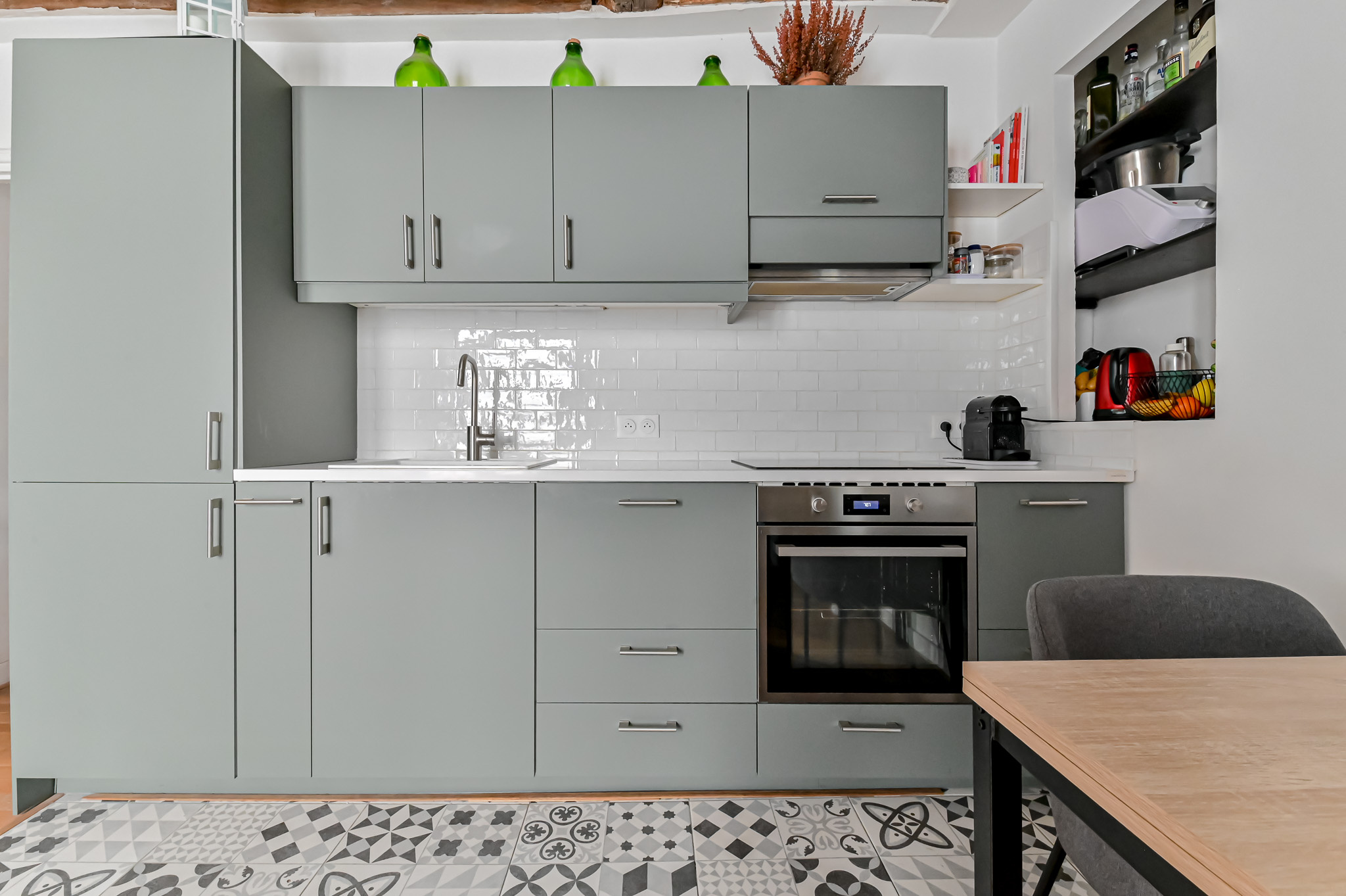 Appartement Rue Ramey Paris 18 — cuisine