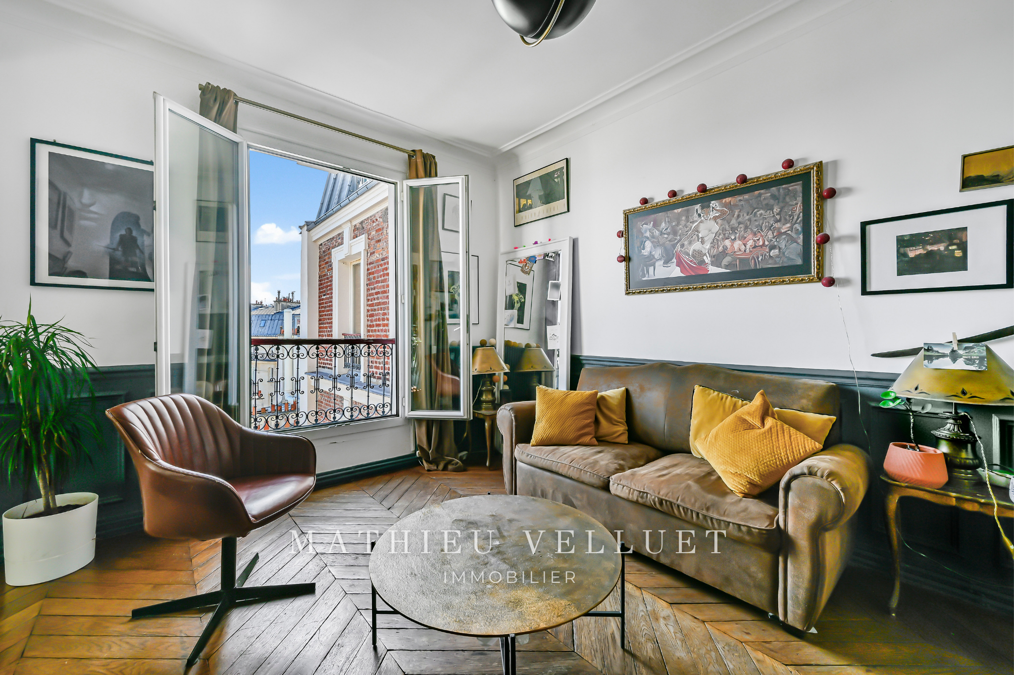 Appartement Rue Tardieu Montmartre Paris 18 — chambre