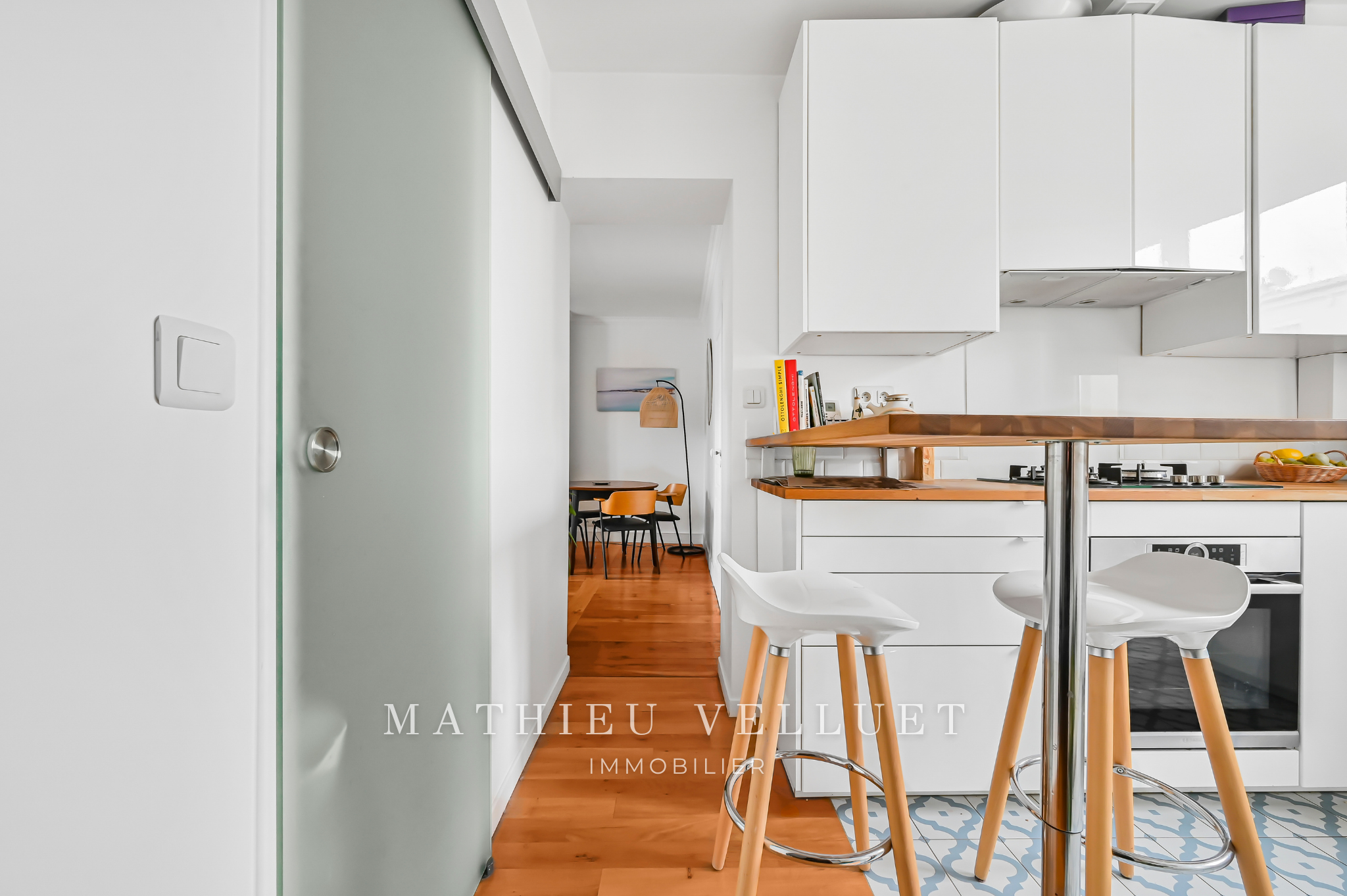 Appartement Saint-Mandé — séjour traversant