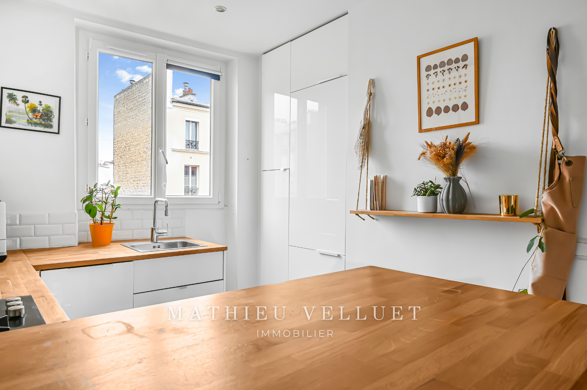 Appartement Saint-Mandé — vue Bois de Vincennes