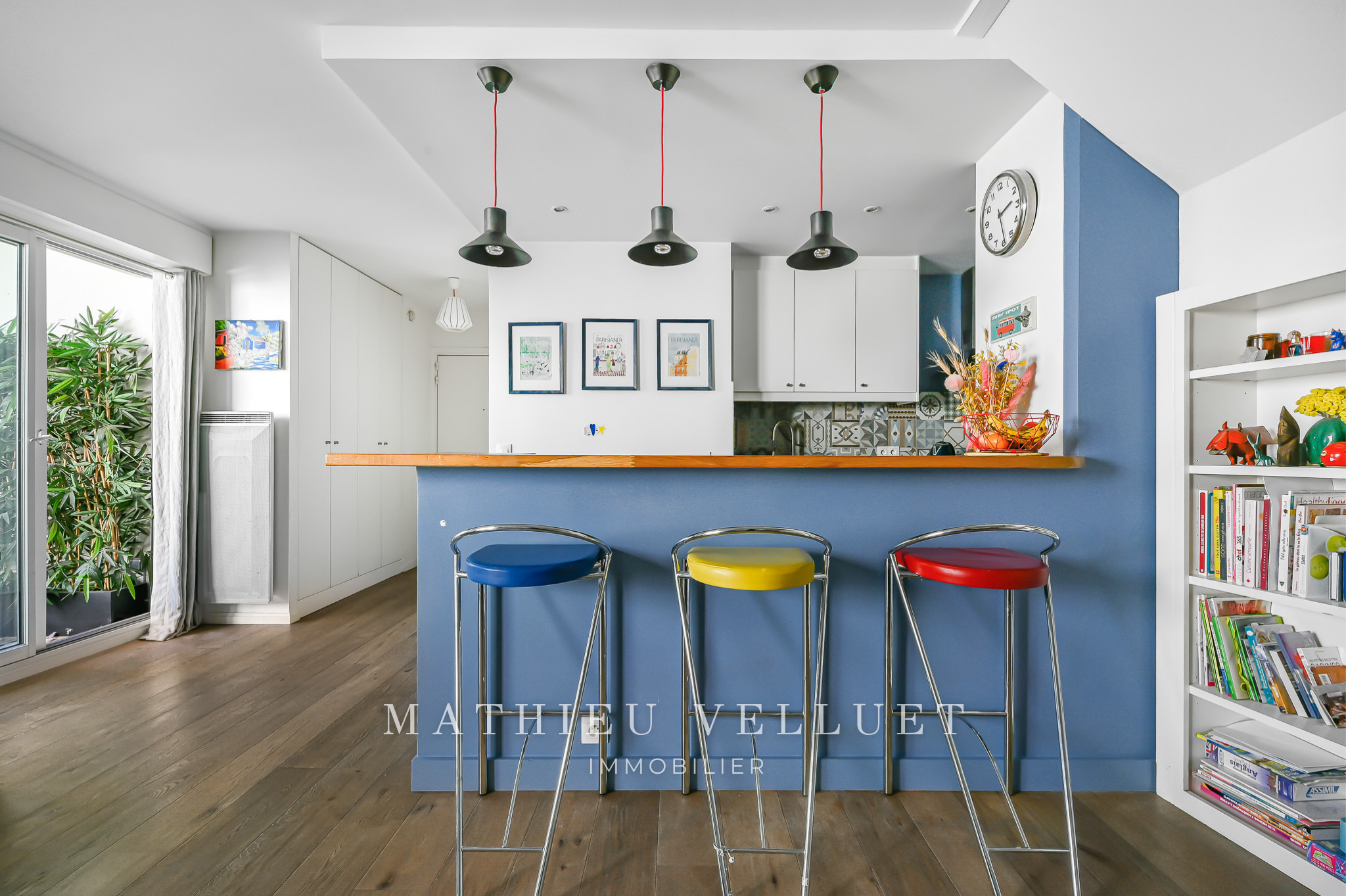 Duplex Grandes-Carrières Paris 18 — vue