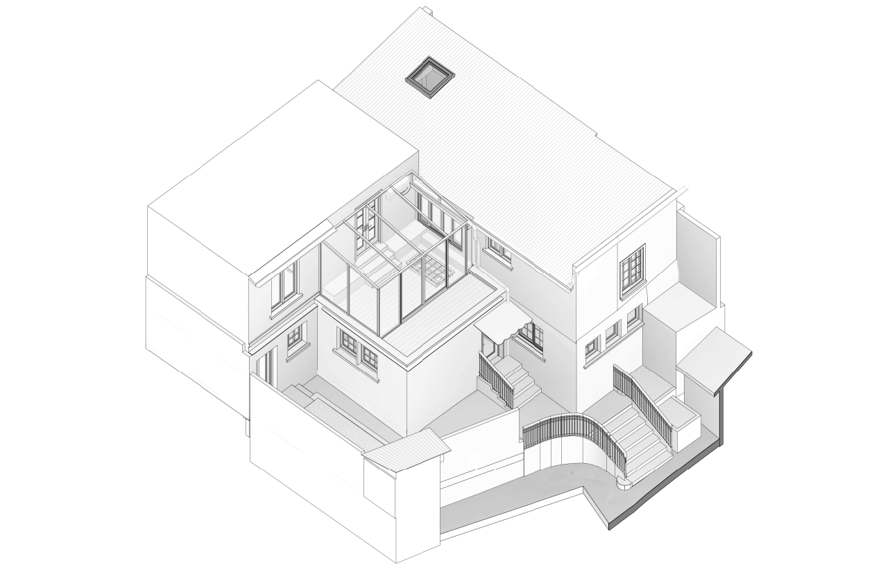 Maison avenue de Clichy Paris 18 — séjour