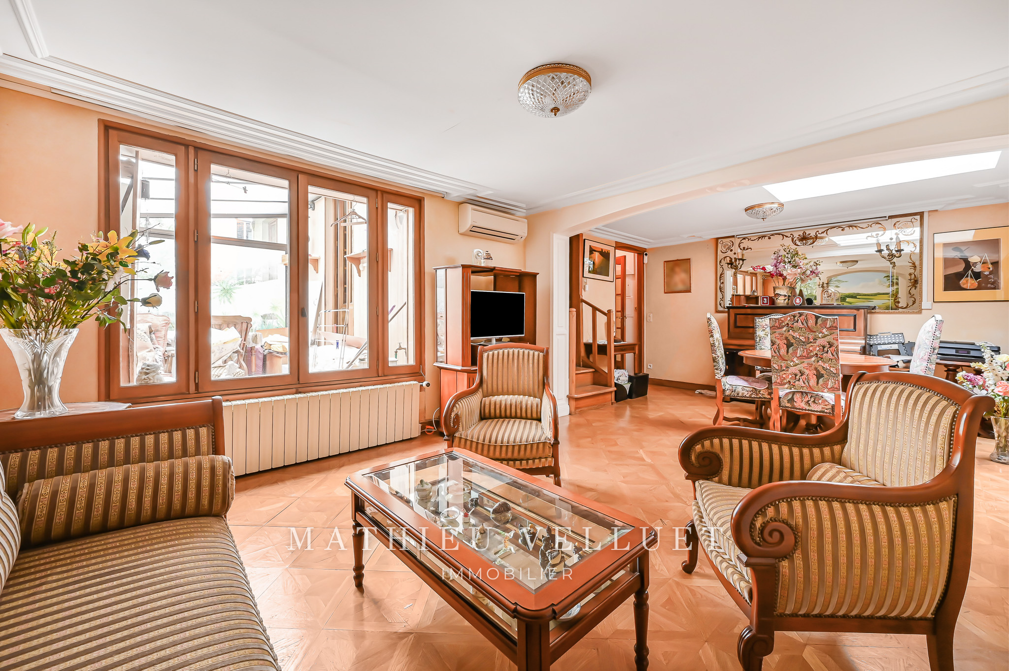 Maison T10 vendue Grandes-Carrières avenue de Clichy Paris 18ème — 154m² terrasse 15m²