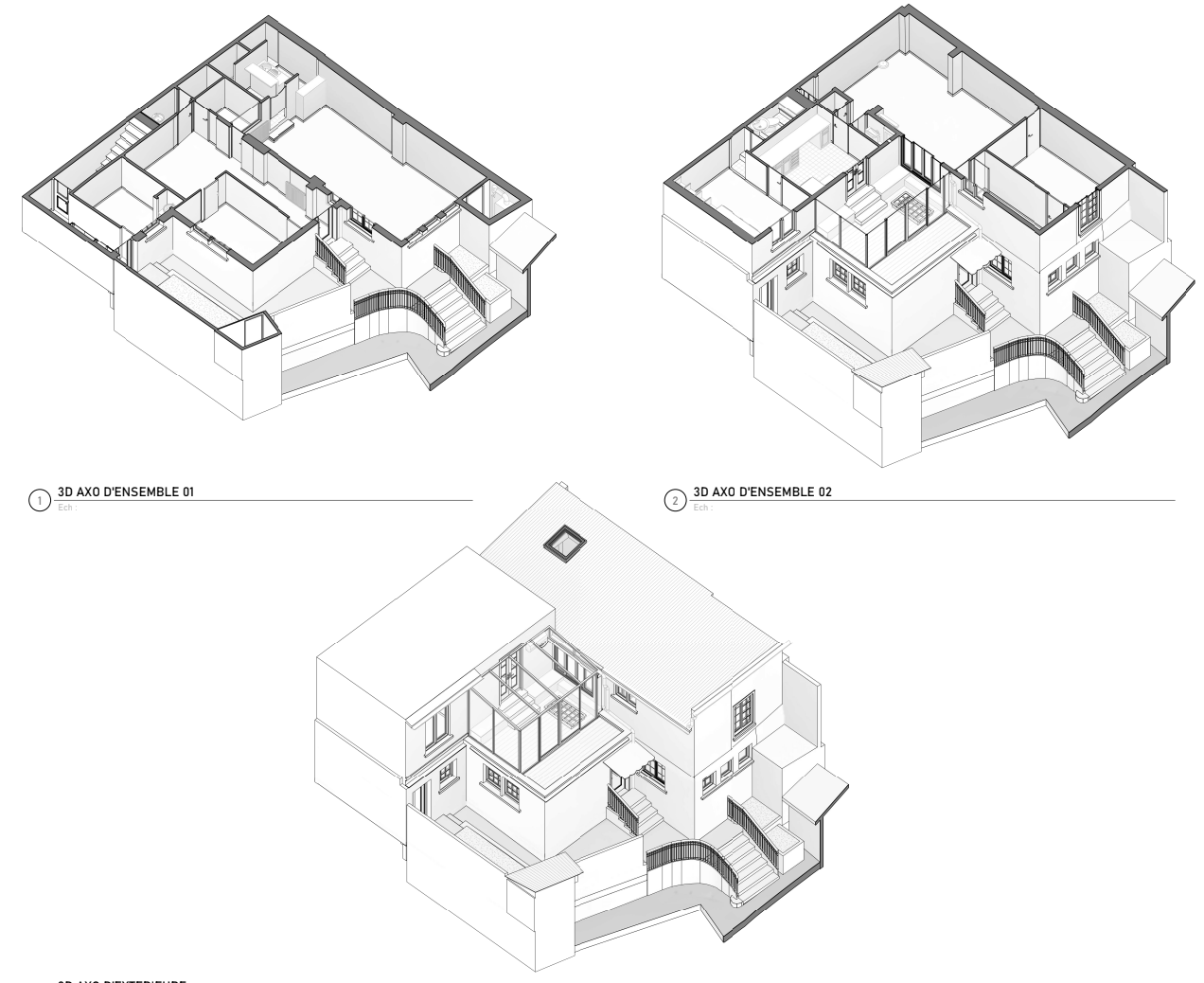Maison avenue de Clichy Paris 18 — terrasse 15m²