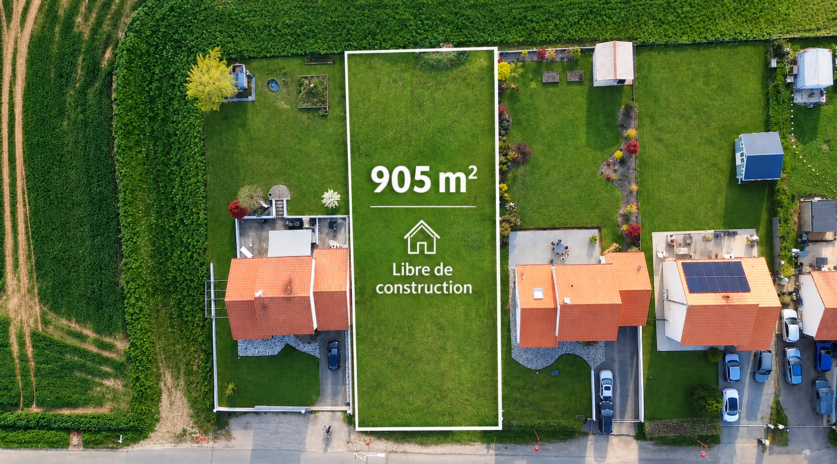 Terrain 905 m² · à Lorry-Mardigny · 160 000 €