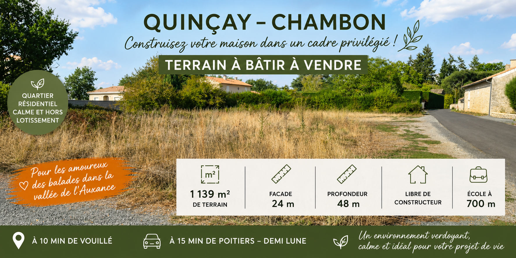 Quinã§ay (86190) · à Quinçay · 105 232 €