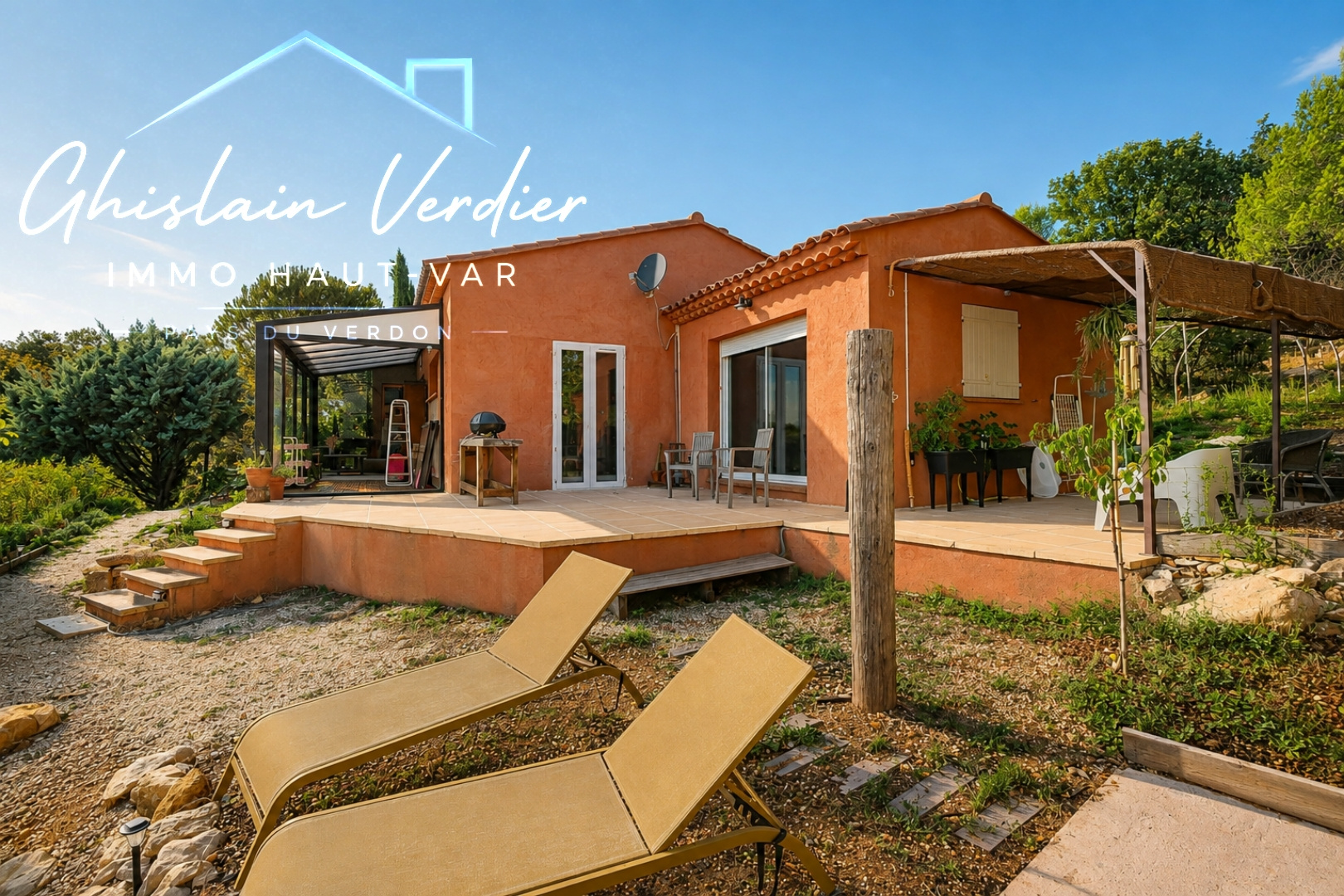 MAISON 112.m2, 5P. 3 chambres avec grand terrain 2290 m2.