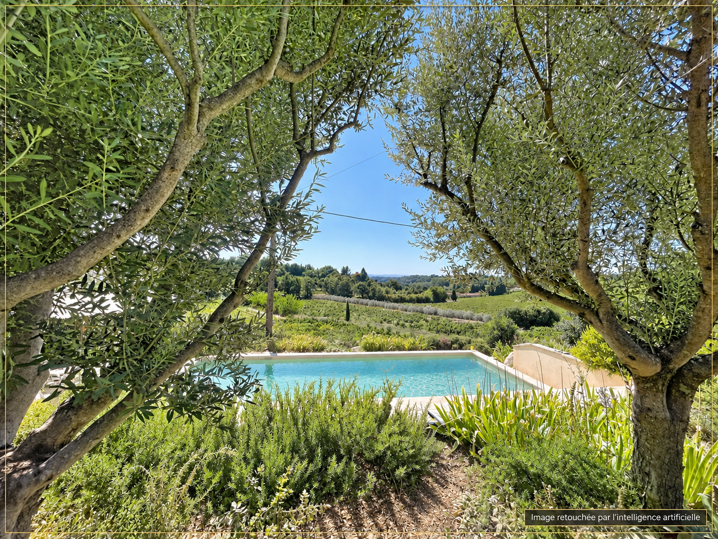 PROPRIÉTÉ DE CHARME AU PIED DES DENTELLES  DE MONTMIRAIL   PISCINE & VUE PANORAMIQUE