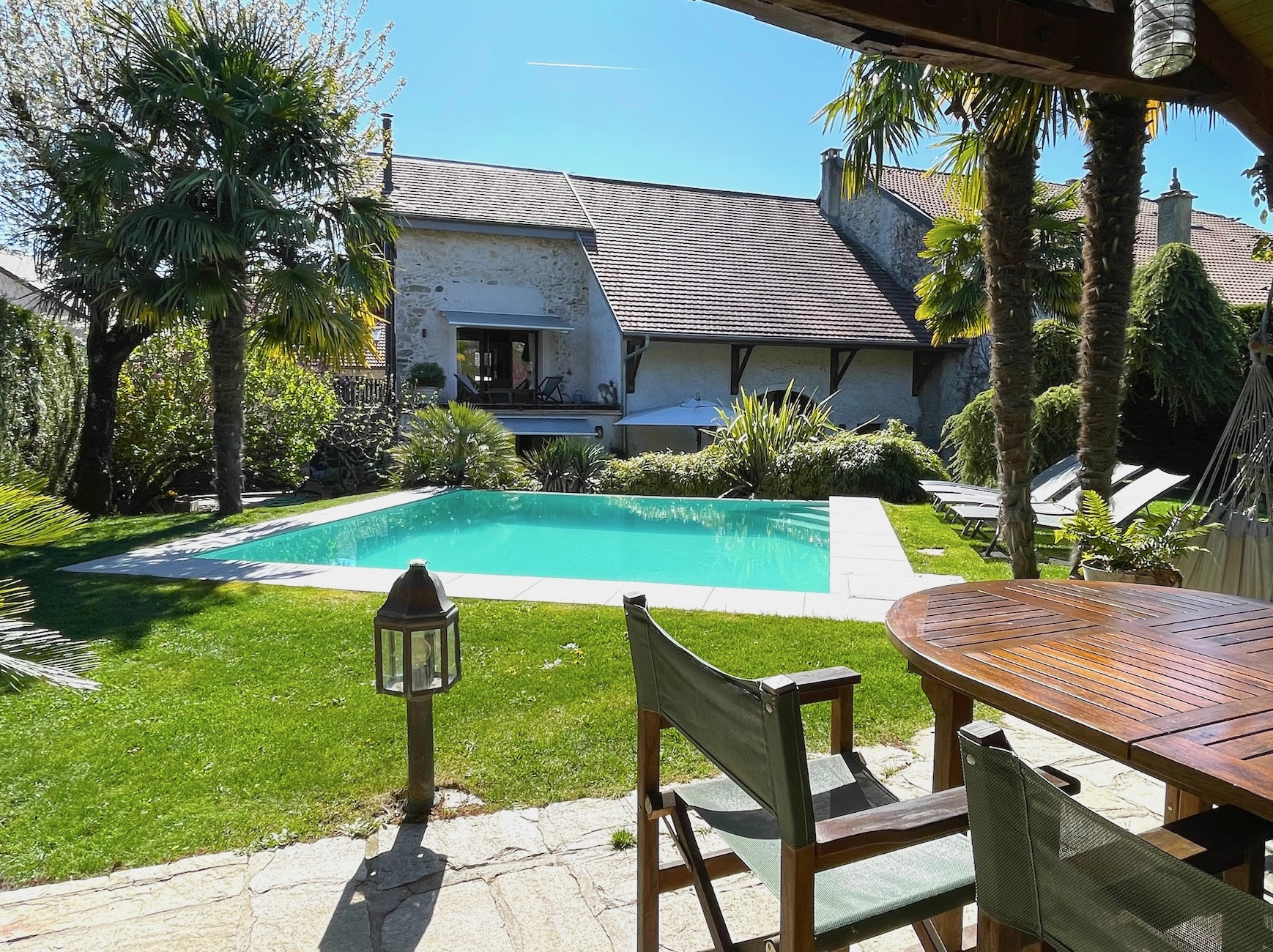 Corps de ferme - Prestige, jardin et piscine