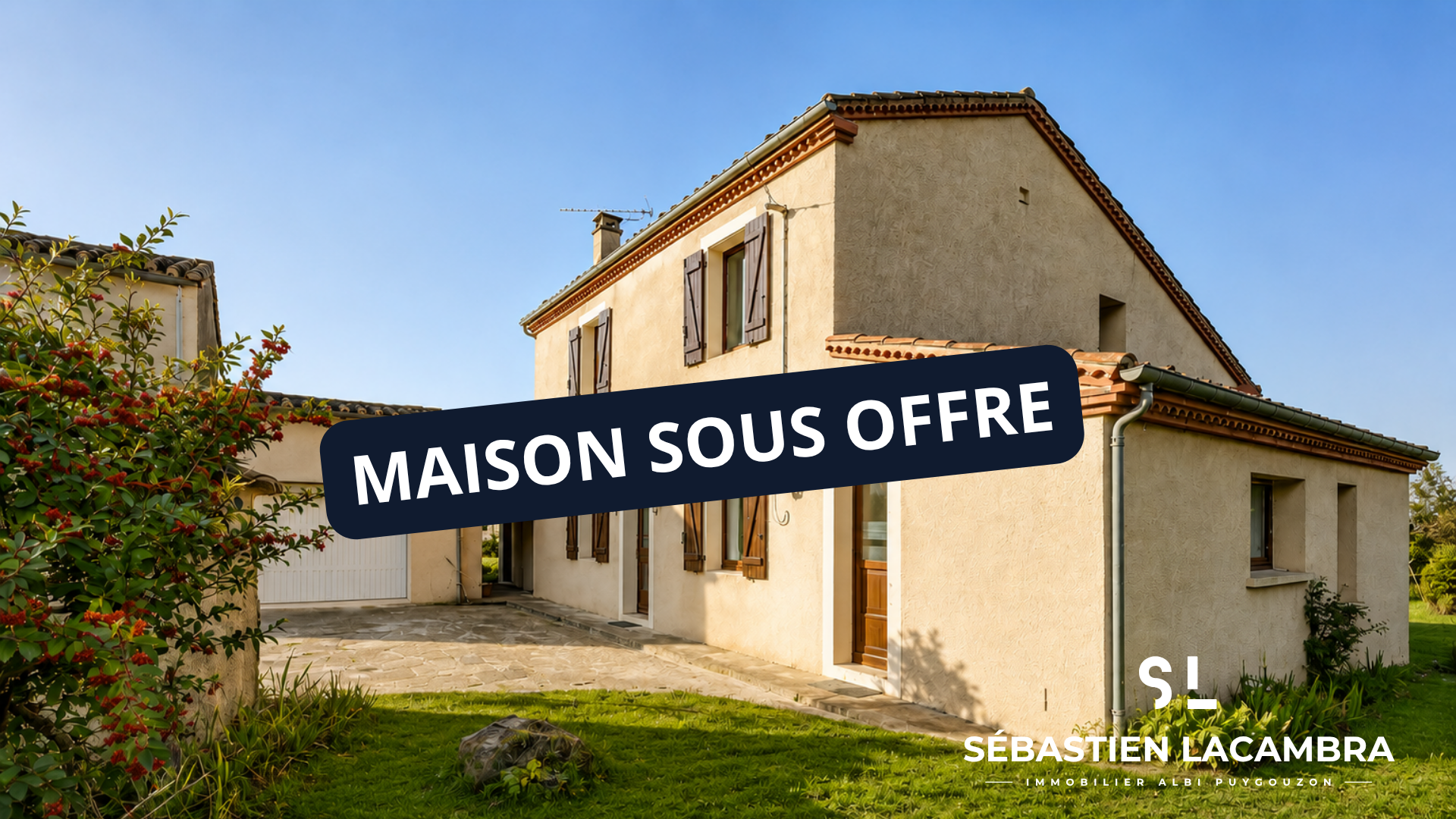 PUYGOUZON   MAISON DE CARACTÈRE 186 m2 + TERRAIN A BATIR   2 045 m2