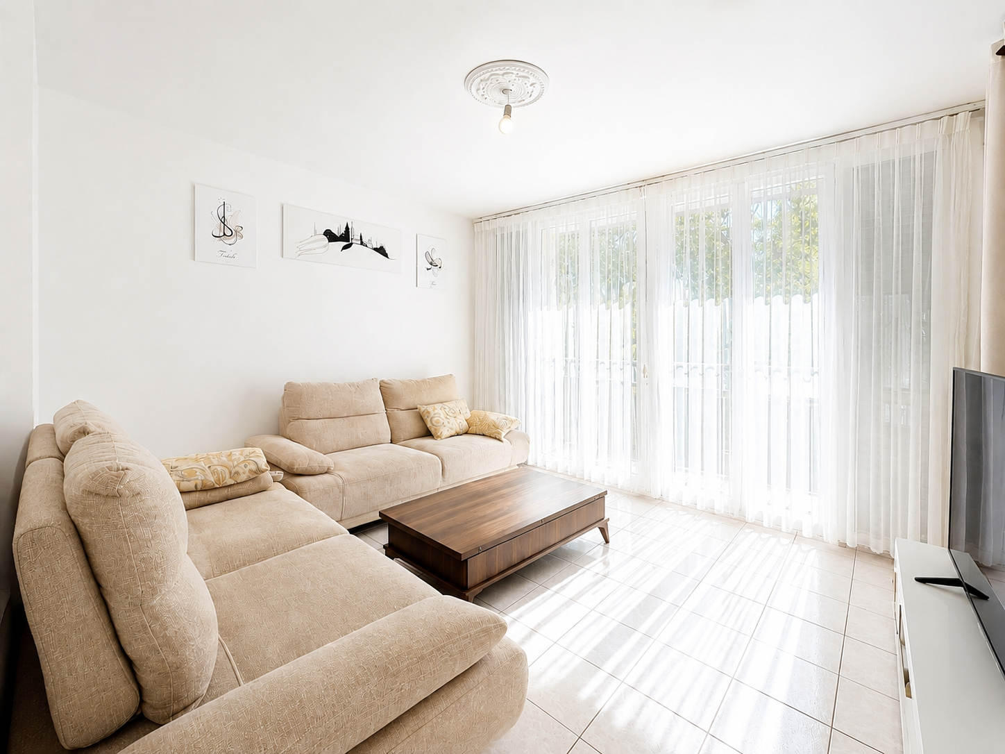 Saint-Priest   Appartement T4 lumineux avec parking et cave