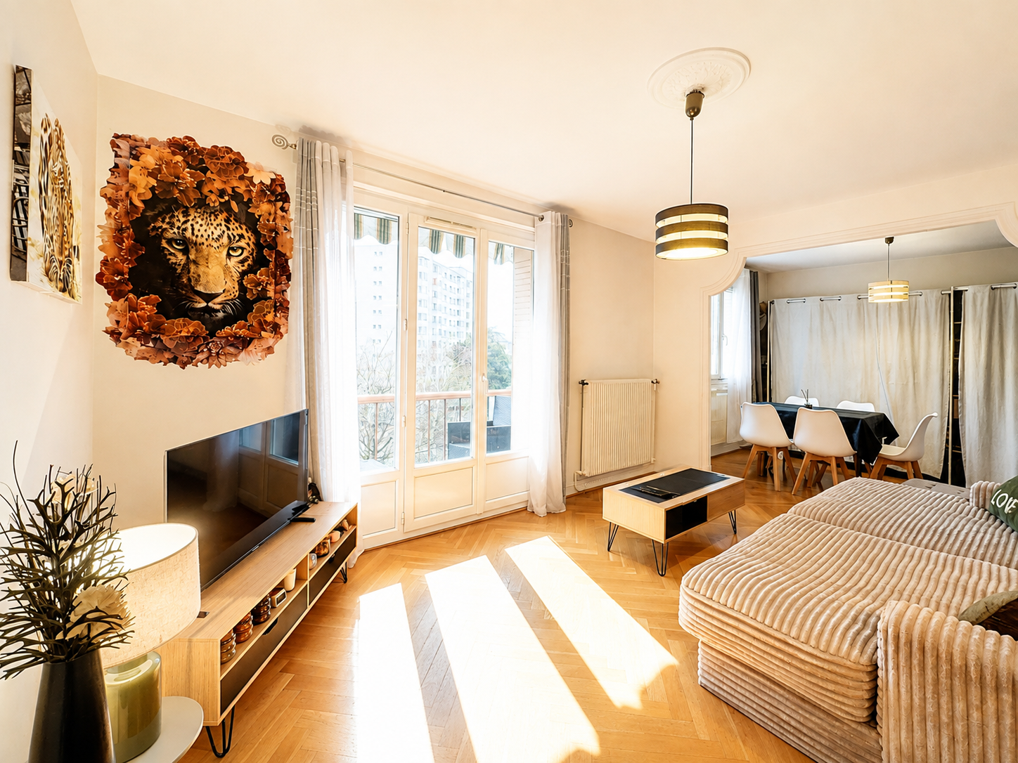 Villeurbanne — T3 60 m2 | Balcon | Cave | Reconfiguré T3